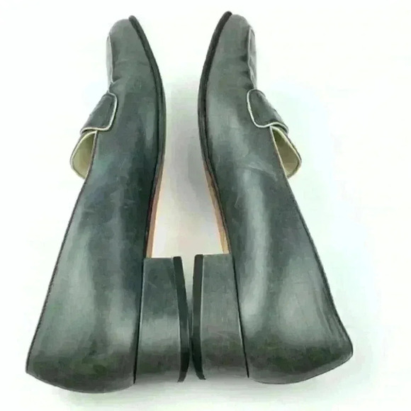 Cole Haan resort heels sz 7.5 AA Italian leather - Picture 5 of 12